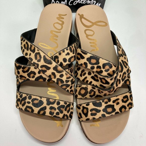 NEW Sam Edelman Ariele Leopard Print Calf hair - Picture 3 of 10